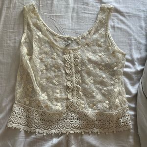 Forever 21 lace tanktop
